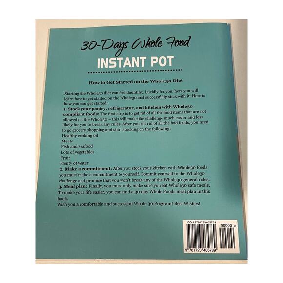 Bundle of 2 Whole 30 Instant Pot Cookbooks - Picture 6 of 8
